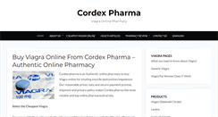 Desktop Screenshot of cordexpharma.com